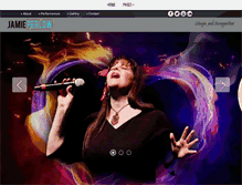 Tablet Screenshot of jamieperlow.com